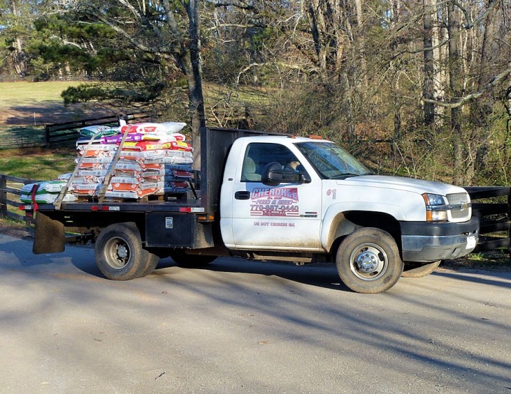 Cherokee Feed and Seed Delivery Truck Cherokee Feed and Seed Delivery Truck