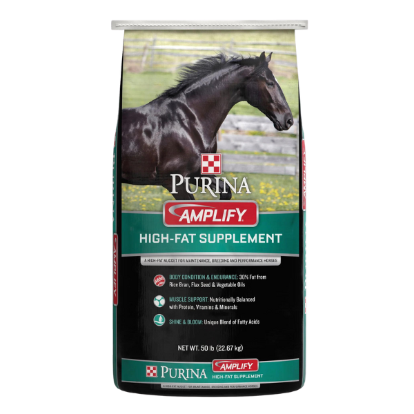 Purina Amplify High-Fat Supplement 50-lb bag