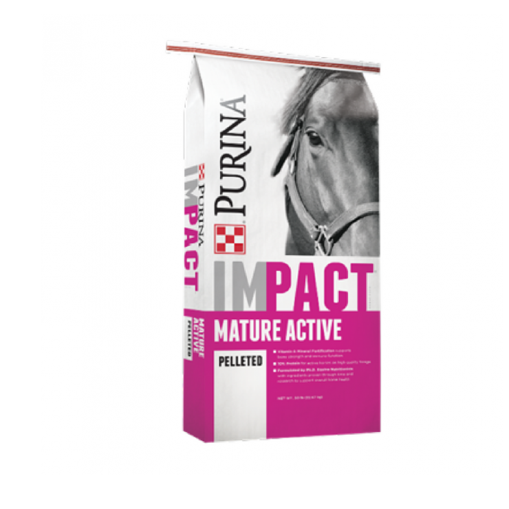 Impact Mature Active Pelleted Horse Feed