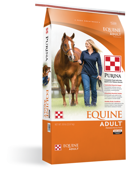 purina equine adult horse feed