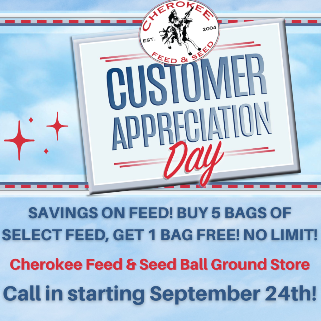 19th Annual Ball Ground Customer Appreciation Day Cherokee Feed & Seed