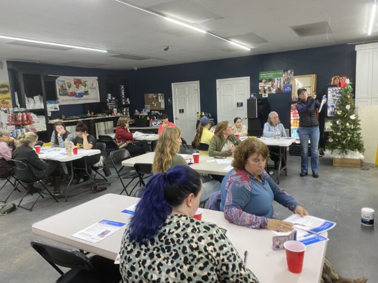 Trivia Night at North Fulton Feed participants