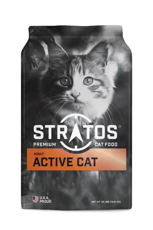 Strato's Active Cat Premium Cat Food bag 